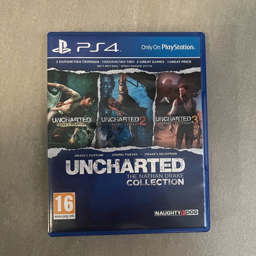 Uncharted Collection PS4 like new game