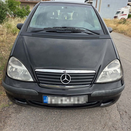 Mercedes-Benz A 170 diesel manual used, black, 2001, 1.7L