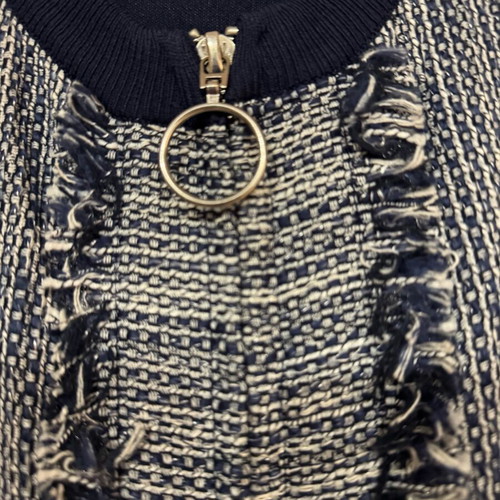 Modern zip-up cardigan like new, size M