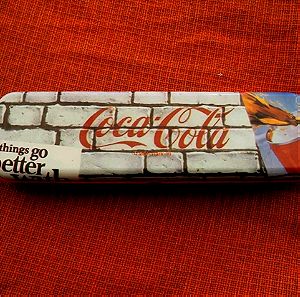 Coca Cola 1990 κασετίνα θήκη μολυβιών μεταλλική.