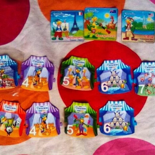 Magnets with Letters, Numbers and Countries New