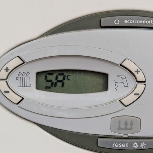 Ferroli FEReasy F 24 D gas boiler used, 8.3Kw