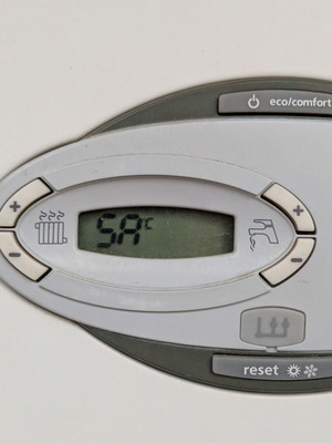 Ferroli FEReasy F 24 D gas boiler used, 8.3Kw