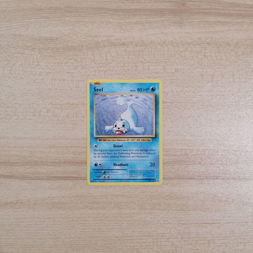 Pokémon Seel Evolutions Card 2016 new