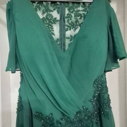 Mikael green dress like new, size XXXL