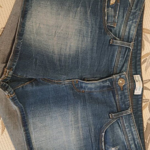 Sfera shorts used, pack of 3, medium, blue and green denim