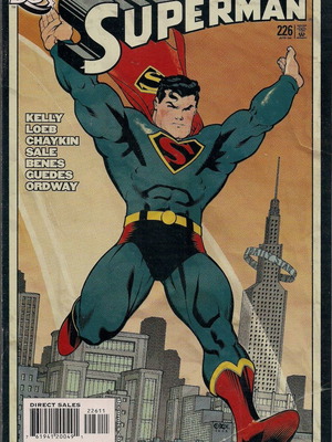 Superman κόμικ μεταχειρισμένο 1987, αγγλικά