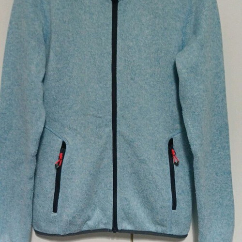 CMP fleece women's jacket used, blue, size S