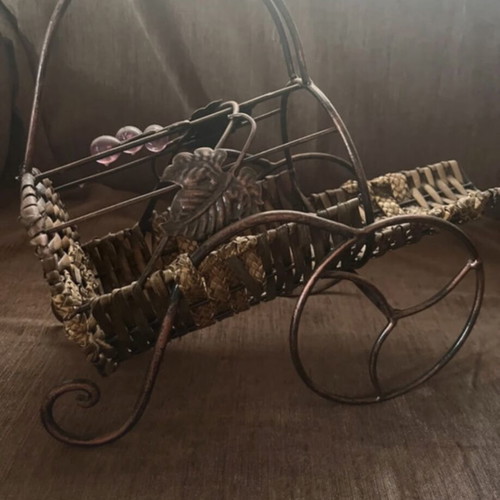 Decorative wine holder like new