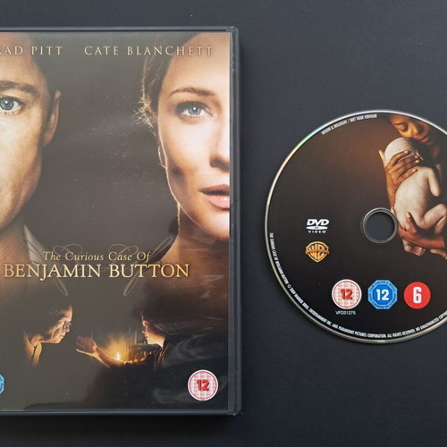 The Curious Case of Benjamin Button DVD like new, drama, subtitles
