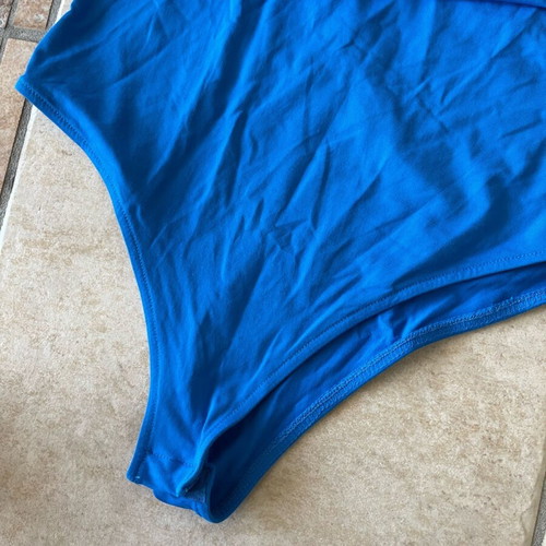 Zara blue t-shirt used, size L