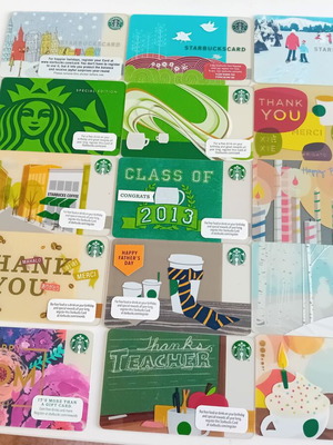 Starbucks America Card Lot nearly 115 different, like new