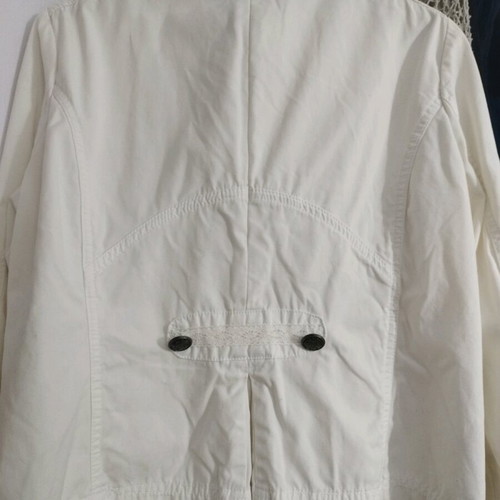 White denim jacket 100% cotton like new