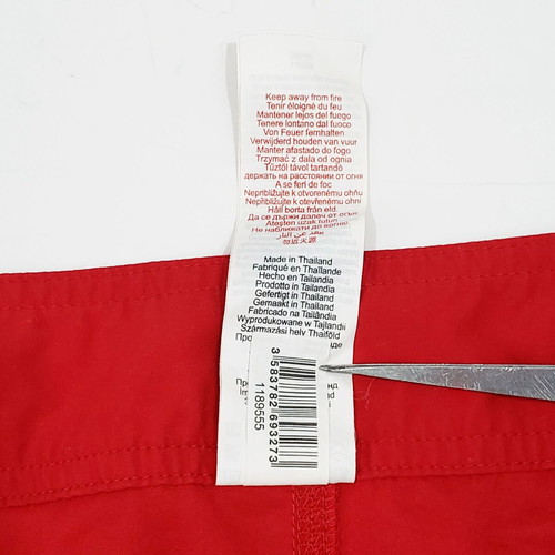 Tribord men's swim shorts size L, like new, red