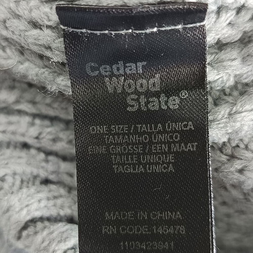 Grey knitted beanie Cedar Wood State like new