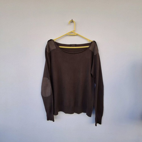 XDYE sweater size L like new, brown