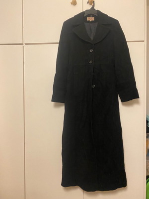 Ysatis long coat used, black, size S