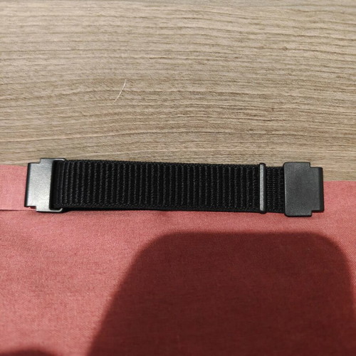 Techsuit Strap Fabric Black for Fenix 5/5 Plus/6/6 Pro/7/7 Pro/8 (47mm) new