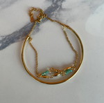 Double Chain Handcuff Bracelet