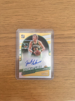 2021-22 Panini Donruss Signature Series Jack Sikma κάρτα με αυτόγραφο σαν καινούργιο