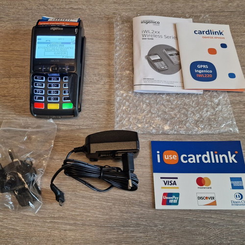 Ingenico IWL220 GPRS Wireless Card Payment Terminal like new