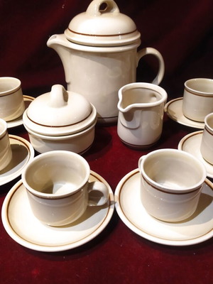 GDR Colditz complete tea set like new
