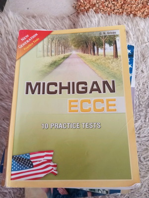 Michigan Ecce 10 practice tests like new, few pages marked