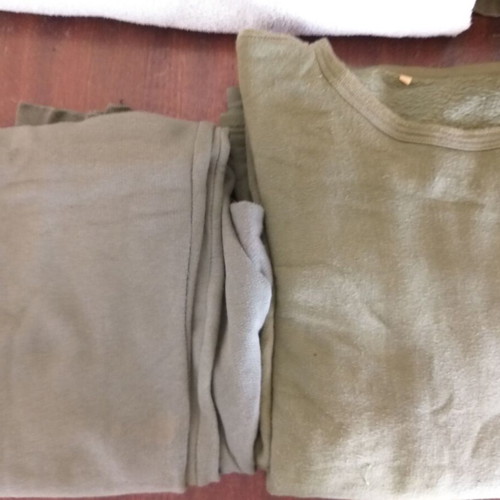 Military clothing full used set