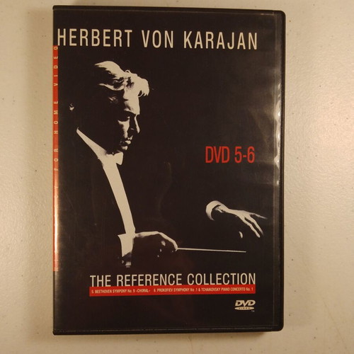 Herbert Von Karajan The Reference Collection 6 DVD set like new, classical