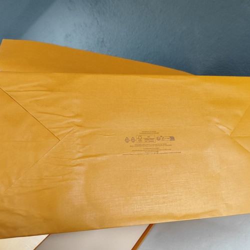 Louis Vuitton empty gift box and paper bag used