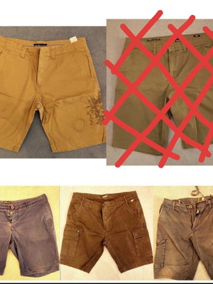 Bermuda shorts used, pack of 4, size XL, Basehit