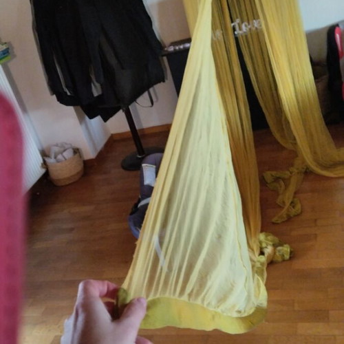 Mustard Mosquito Net used