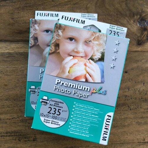 Fujifilm Premium plus photo paper new, 10x15 cm, 100 sheets