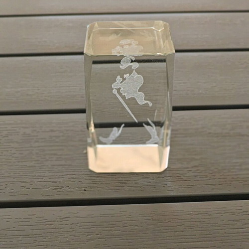 Johnnie Walker decorative figure used, 3D transparent design