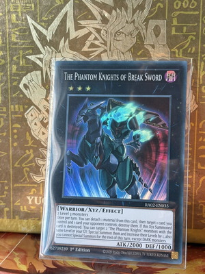 Yugioh The Phantom Knights of Break Sword card