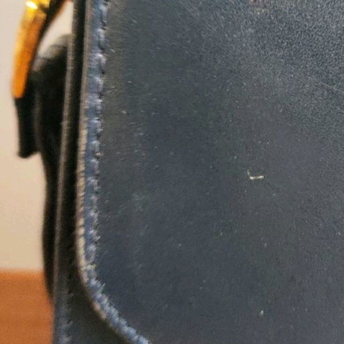 Vintage leather shoulder bags used, pack of 3