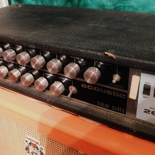 Acoustic Model 260 Solid State Guitar Amplifier Used