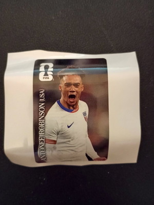 Antonee Robinson Panini 2026 World Cup sticker Coca Cola new
