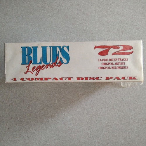 Blues Legends 4 CD pack new, 72 songs with Jimi Hendrix