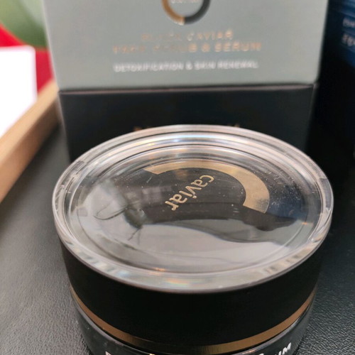 Black Caviar Face Scrub & Serum new