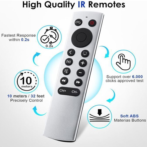 Apple TV HD 4K remote control new without Siri and Voice
