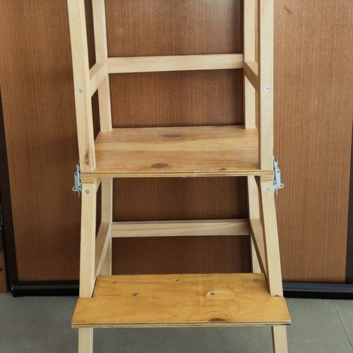Learning tower handmade used, converts into table