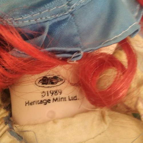 Porcelain doll The Heritage Mint Ltd Collection 1989 used