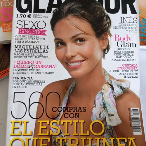 8 Spanish Glamour magazines like new, set issues 21, 22, 24, 25, 29, 30, 32, 36