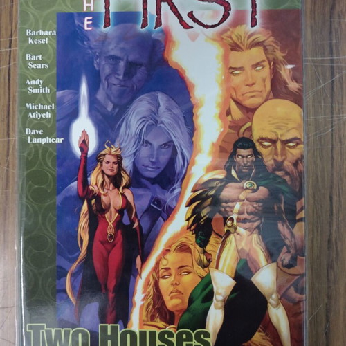 The First TPB used, CrossGen Comics