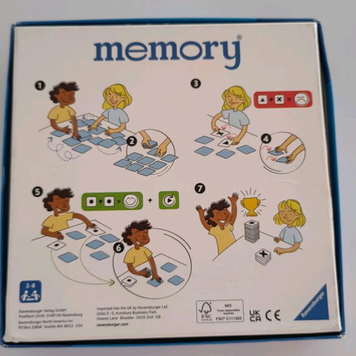 Paw Patrol Memory like new, 64 cards, age 3+