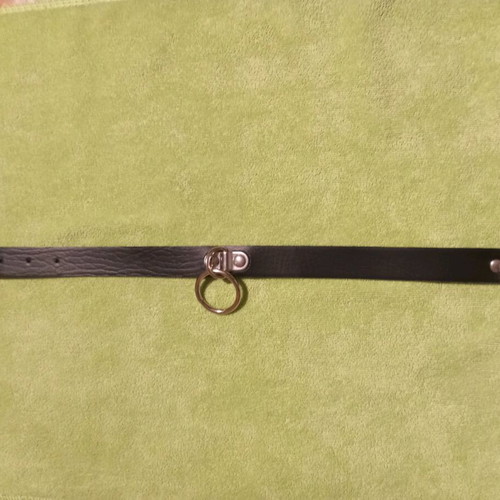 Choker for rock/punk outfits like new, black