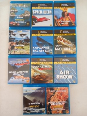 Documentary Blu-Ray set used, 11 discs with subtitles