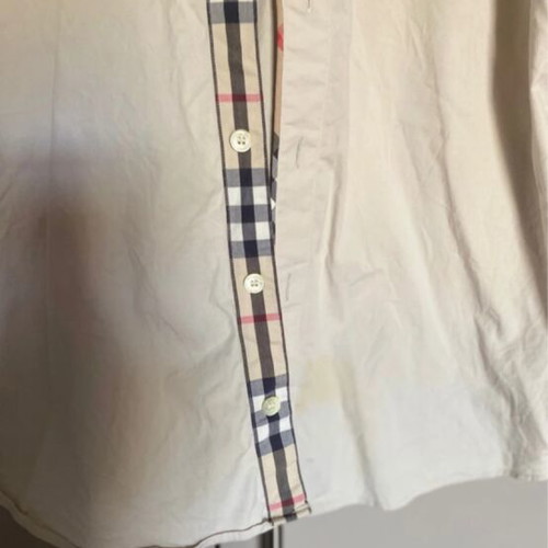 Burberry shirt small used, beige
