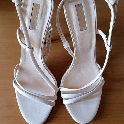 Calvin Klein sandals like new, beige, size 38